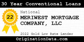 MERIWEST MORTGAGE COMPANY 30 Year Conventional Loans gold