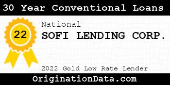 SOFI LENDING CORP. 30 Year Conventional Loans gold