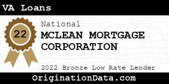 MCLEAN MORTGAGE CORPORATION VA Loans bronze