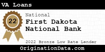 First Dakota National Bank VA Loans bronze