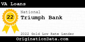 Triumph Bank VA Loans gold