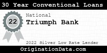 Triumph Bank 30 Year Conventional Loans silver