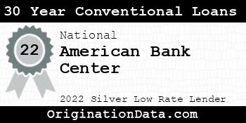 American Bank Center 30 Year Conventional Loans silver