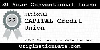 CAPITAL Credit Union 30 Year Conventional Loans silver
