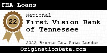 First Vision Bank of Tennessee FHA Loans bronze