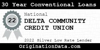DELTA COMMUNITY CREDIT UNION 30 Year Conventional Loans silver