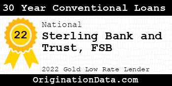 Sterling Bank and Trust FSB 30 Year Conventional Loans gold