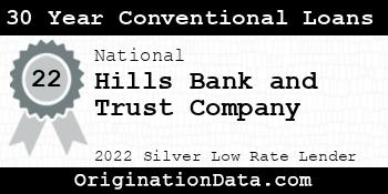 Hills Bank and Trust Company 30 Year Conventional Loans silver