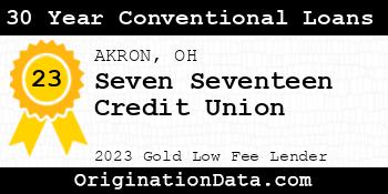Seven Seventeen Credit Union 30 Year Conventional Loans gold