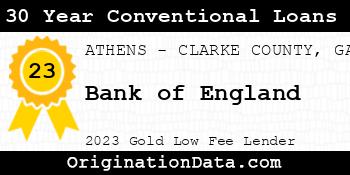 Bank of England 30 Year Conventional Loans gold