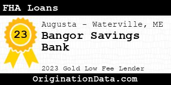 Bangor Savings Bank FHA Loans gold