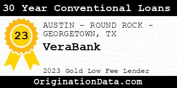VeraBank 30 Year Conventional Loans gold