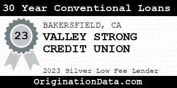 VALLEY STRONG CREDIT UNION 30 Year Conventional Loans silver