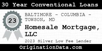 Homesale Mortgage 30 Year Conventional Loans silver
