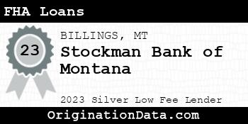 Stockman Bank of Montana FHA Loans silver