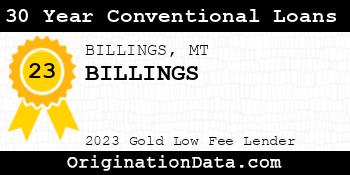 BILLINGS 30 Year Conventional Loans gold