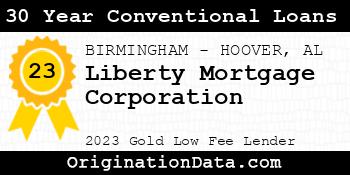Liberty Mortgage Corporation 30 Year Conventional Loans gold
