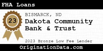 Dakota Community Bank & Trust FHA Loans bronze