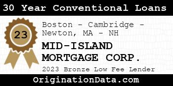 MID-ISLAND MORTGAGE CORP. 30 Year Conventional Loans bronze