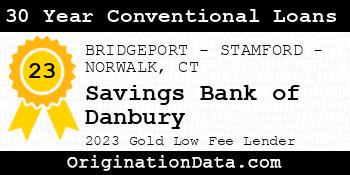Savings Bank of Danbury 30 Year Conventional Loans gold