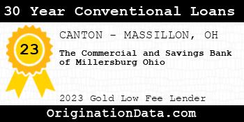 The Commercial and Savings Bank of Millersburg Ohio 30 Year Conventional Loans gold