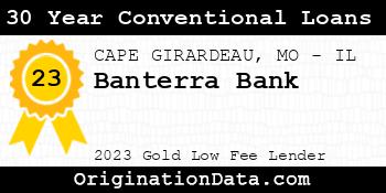 Banterra Bank 30 Year Conventional Loans gold