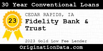 Fidelity Bank & Trust 30 Year Conventional Loans gold