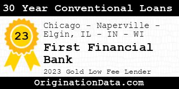 First Financial Bank 30 Year Conventional Loans gold