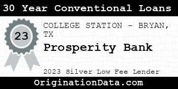 Prosperity Bank 30 Year Conventional Loans silver