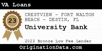University Bank VA Loans bronze
