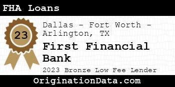 First Financial Bank FHA Loans bronze
