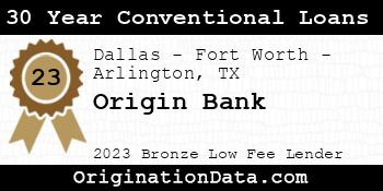 Origin Bank 30 Year Conventional Loans bronze