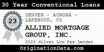 ALLIED MORTGAGE GROUP 30 Year Conventional Loans silver