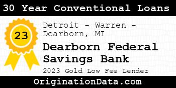 Dearborn Federal Savings Bank 30 Year Conventional Loans gold
