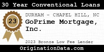 GoPrime Mortgage 30 Year Conventional Loans bronze