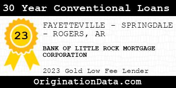 BANK OF LITTLE ROCK MORTGAGE CORPORATION 30 Year Conventional Loans gold