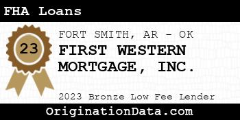 FIRST WESTERN MORTGAGE FHA Loans bronze