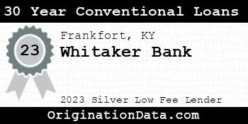 Whitaker Bank 30 Year Conventional Loans silver