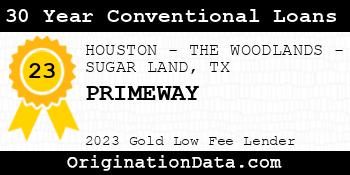 PRIMEWAY 30 Year Conventional Loans gold