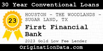 First Financial Bank 30 Year Conventional Loans gold