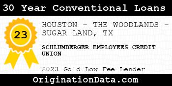 SCHLUMBERGER EMPLOYEES CREDIT UNION 30 Year Conventional Loans gold