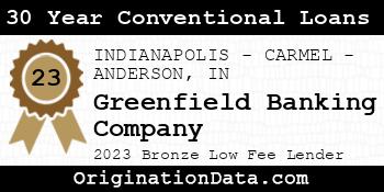 Greenfield Banking Company 30 Year Conventional Loans bronze