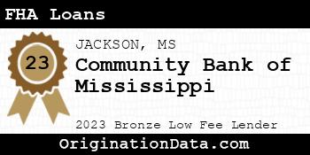 Community Bank of Mississippi FHA Loans bronze