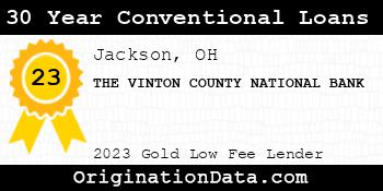 THE VINTON COUNTY NATIONAL BANK 30 Year Conventional Loans gold