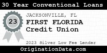 FIRST FLORIDA Credit Union 30 Year Conventional Loans silver