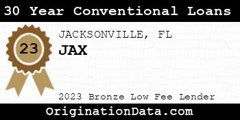 JAX 30 Year Conventional Loans bronze