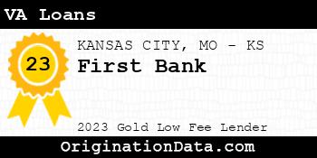 First Bank VA Loans gold