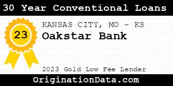 Oakstar Bank 30 Year Conventional Loans gold