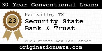 Security State Bank & Trust 30 Year Conventional Loans bronze