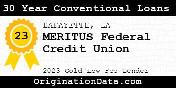 MERITUS Federal Credit Union 30 Year Conventional Loans gold